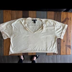 Forever 21 V-Neck Crop Top